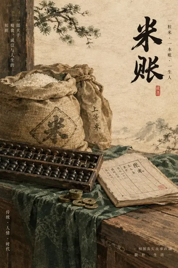 《米市暗涌》封面缩略图，市井传奇
