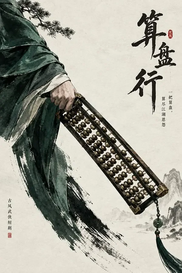 《算盘侠客》封面缩略图，市井武侠
